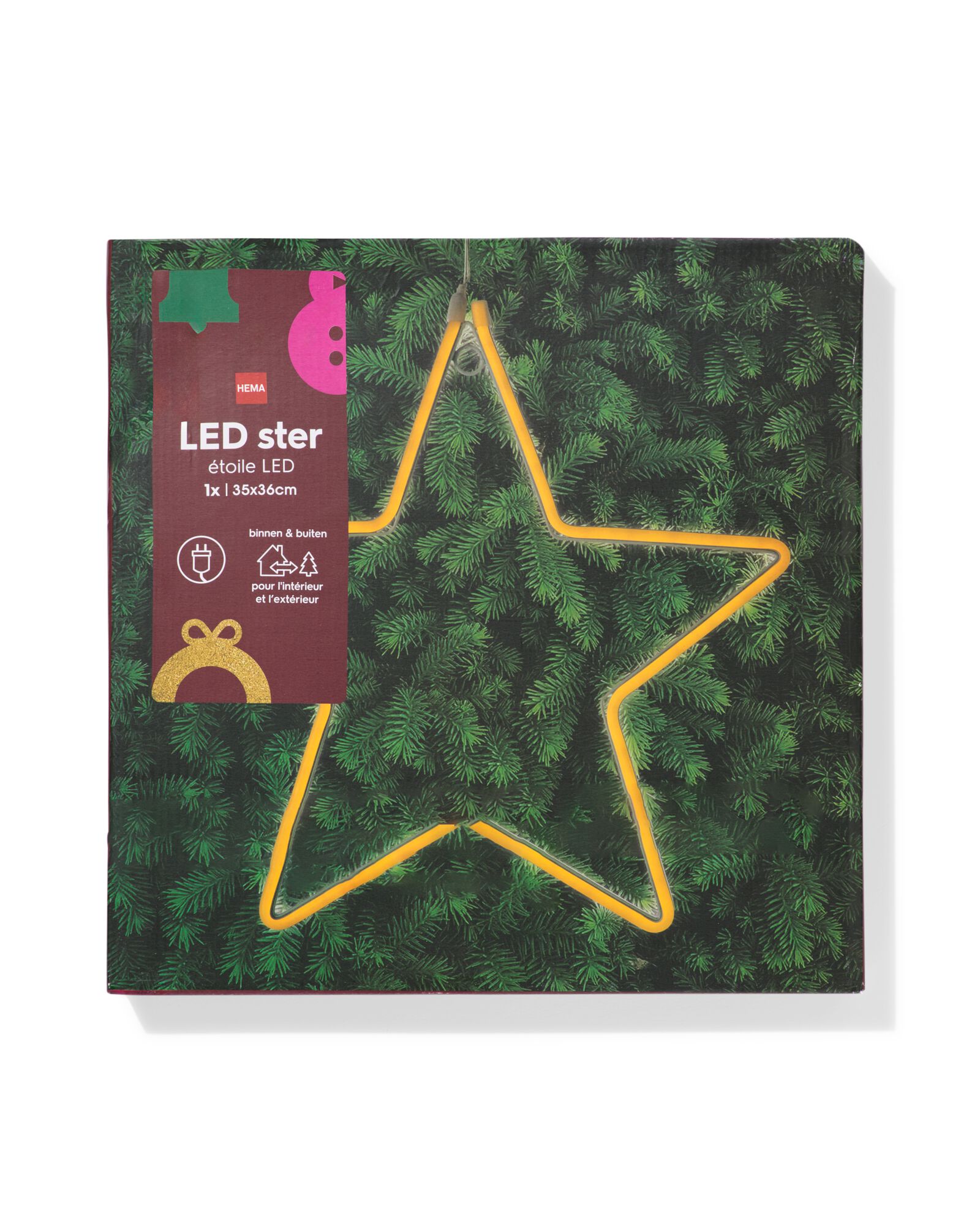 led ster  - 25510045 - HEMA
