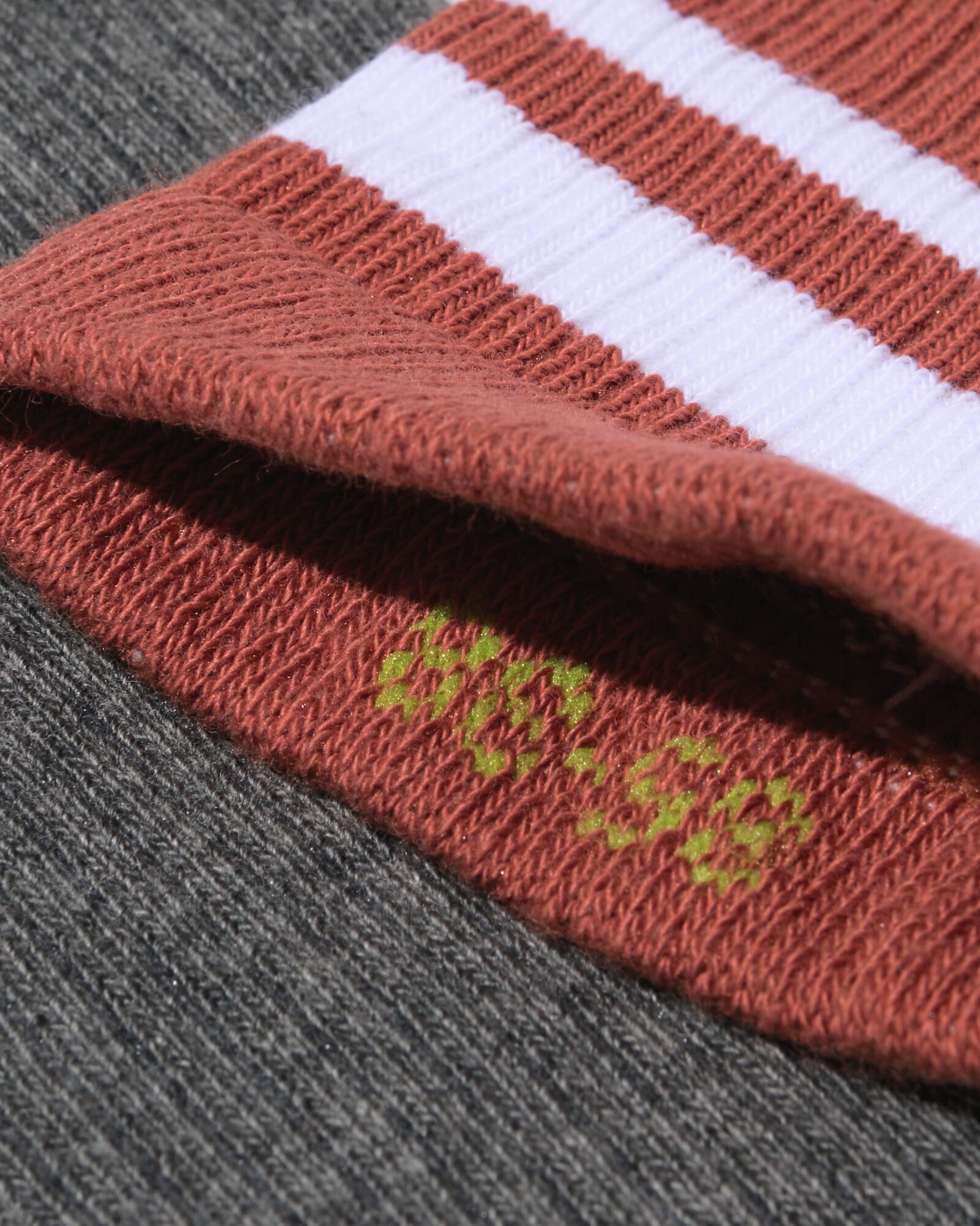 chaussettes femme &agrave; rayures sportives - 5 paires vieux rose vieux rose - 4280815OLDPINK - HEMA