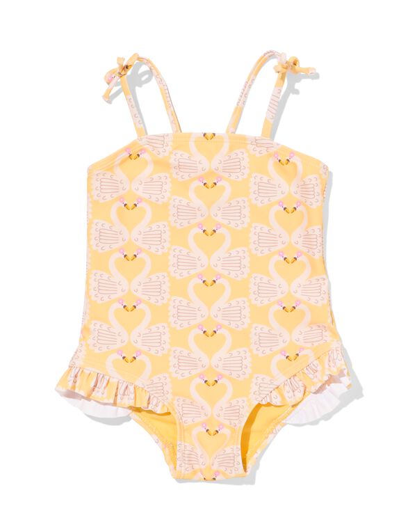 babybadpak zwaan geel geel - 33200775YELLOW - HEMA