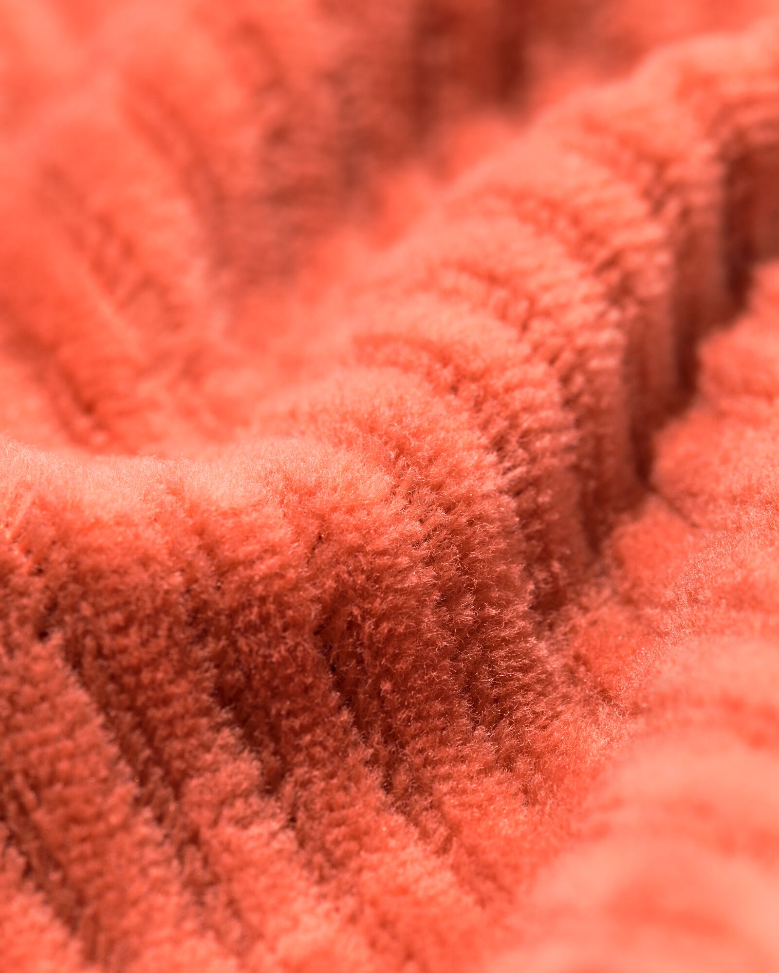 Baby-Sweater aus Velours, gerippt rosa - 33049770PINK - HEMA