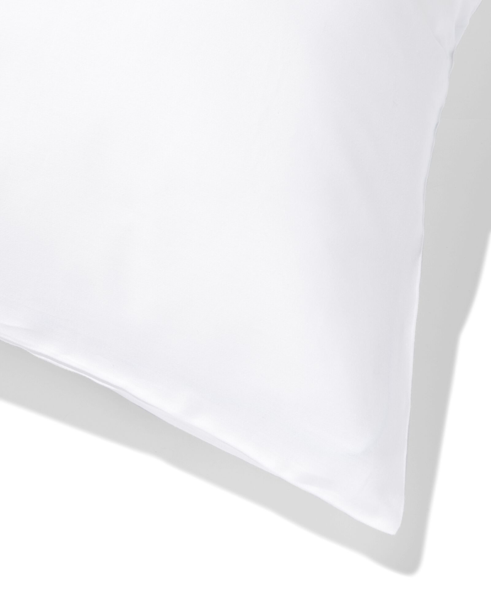 taies d'oreiller 60x70cm en percale de coton h&ocirc;tel blanc - 2 pi&egrave;ces - 5180047 - HEMA