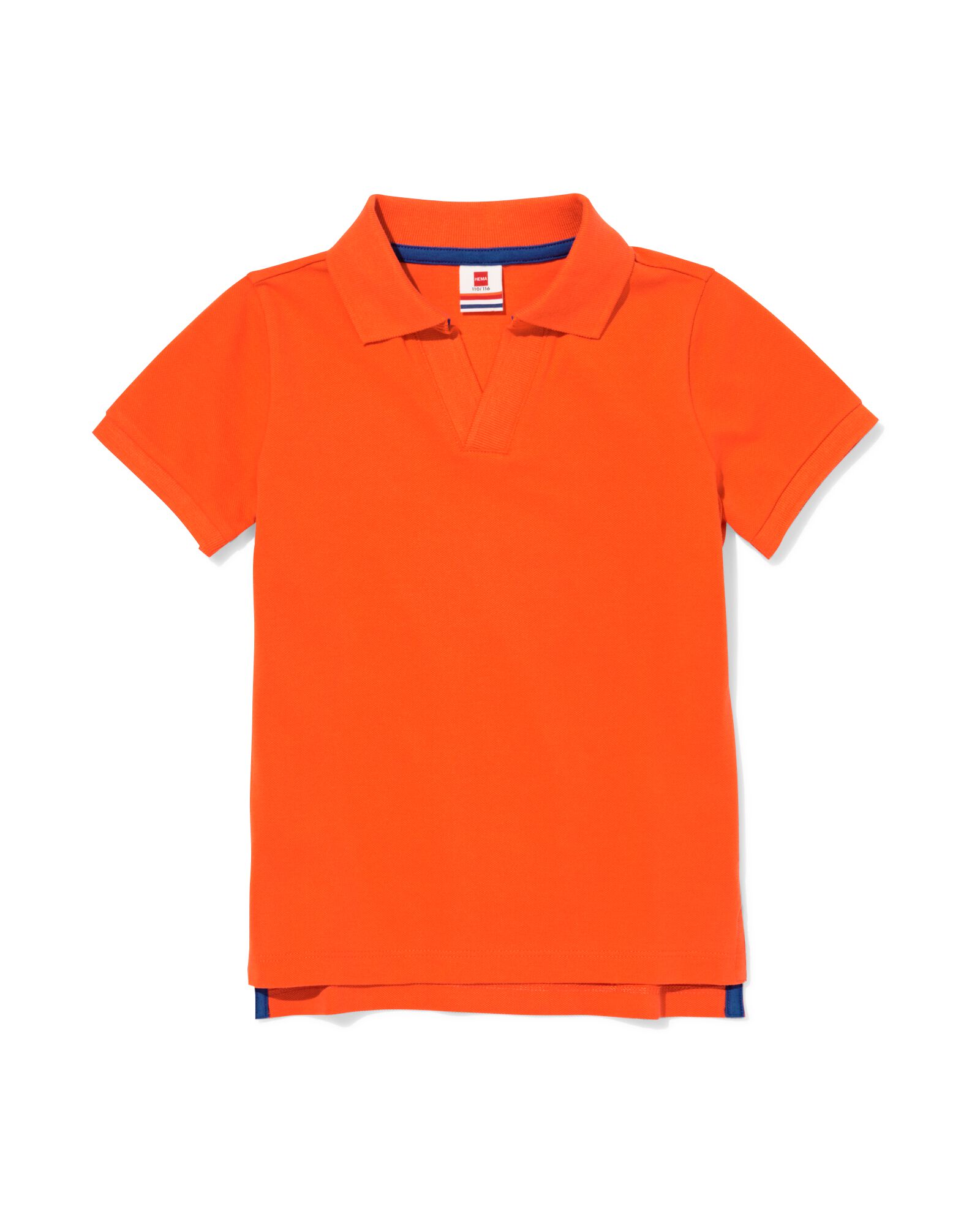 polo enfant CM orange orange - 30714002ORANGE - HEMA