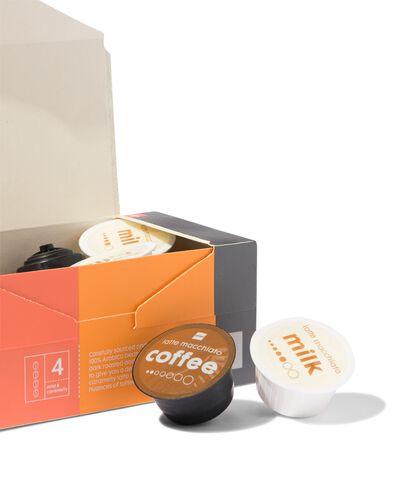 8er-Pack Kaffeekapseln – Latte Macchiato - 17100131 - HEMA