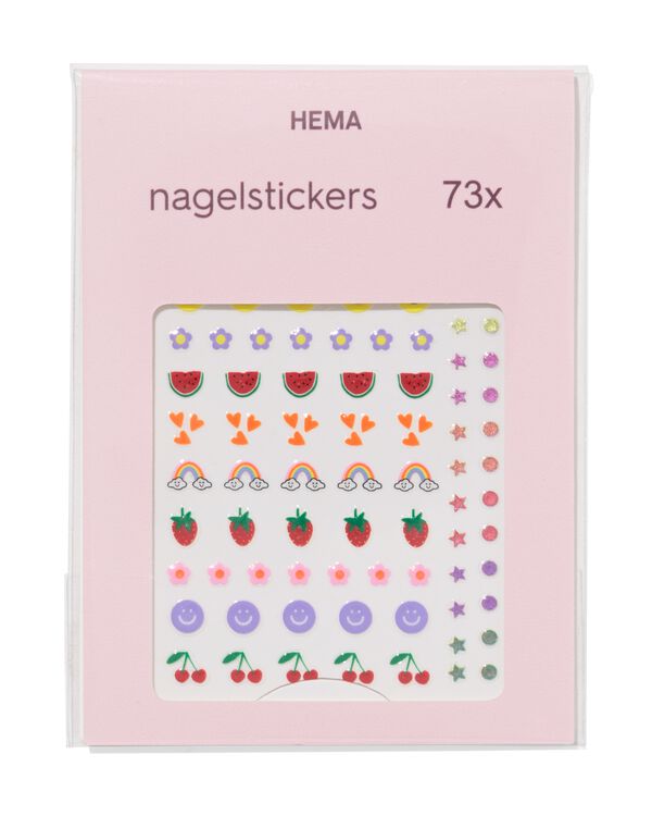 autocollants pour ongles saisons - 73 pi&egrave;ces - 11249080 - HEMA