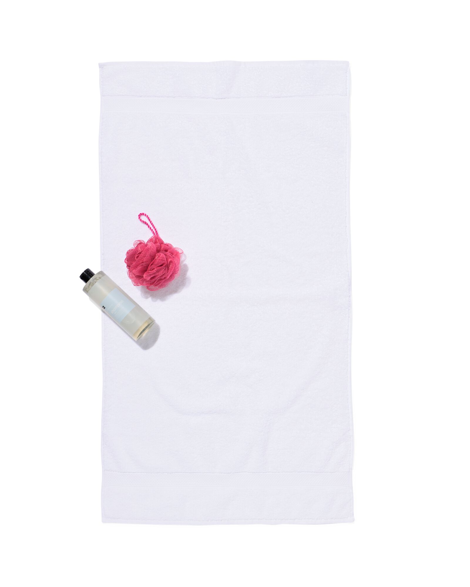 serviette de bain - 60x110 cm - qualit&eacute; &eacute;paisse - blanc blanc serviette 60 x 110 - 5213600 - HEMA
