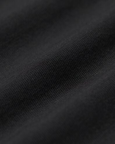 2 t-shirts basics enfant coton stretch noir noir - 30729334BLACK - HEMA