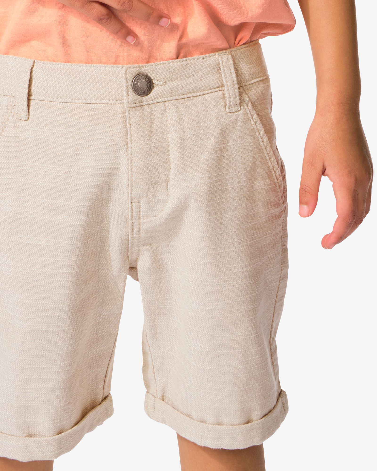 kurze Kinder-Hose beige beige - 30793902BEIGE - HEMA