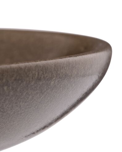 schaaltje &Oslash;8cm Puur aardewerk donkerbruin - 9650140 - HEMA