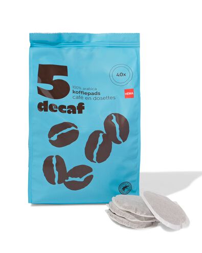 koffiepads decafe - 40 stuks - 17150065 - HEMA
