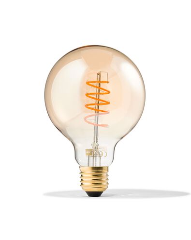 ampoule globe led dor&eacute;e E27 4W 200lm g95 - 20070066 - HEMA