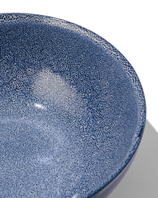 Salatschale Porto, 26 cm, reaktive Glasur, weiß/blau - 9602257 - HEMA