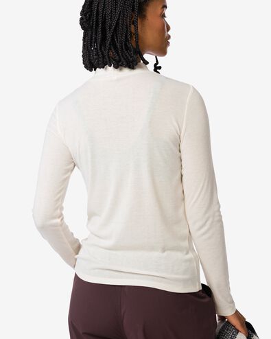 Damenrolli Lora, gerippt  eierschalenfarben eierschalenfarben - 36204350OFFWHITE - HEMA