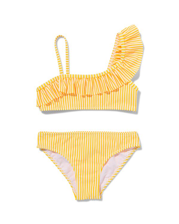bikini enfant asymétrique jaune jaune - 1000030495 - HEMA