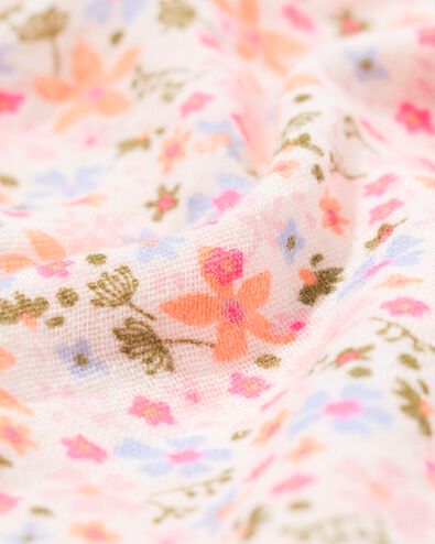 blouse b&eacute;b&eacute; mousseline fleurs &eacute;cru &eacute;cru - 33058970ECRU - HEMA