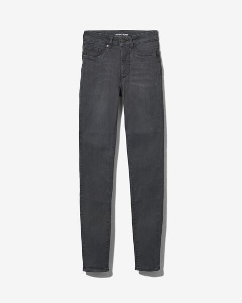 dames jeans - shaping skinny fit middengrijs 44 - 36337538 - HEMA