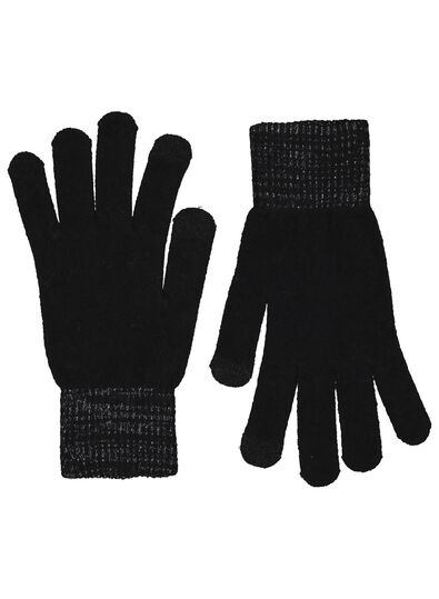 Damen-Handschuhe, Touchscreen schwarz schwarz - 1000015529 - HEMA