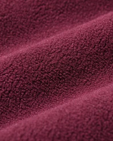 pull enfant polaire bordeaux bordeaux - 30708106BURGUNDYRED - HEMA