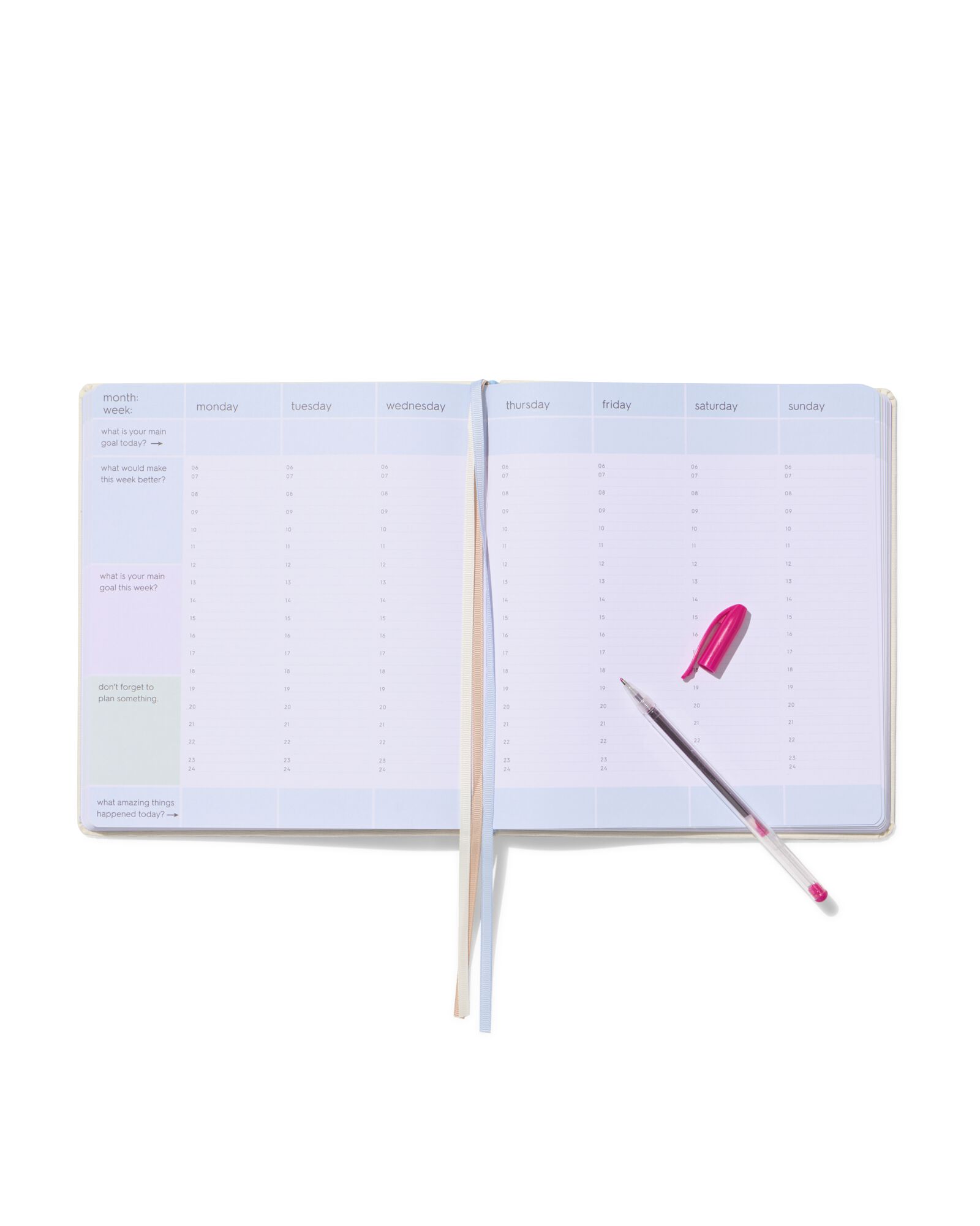 agenda de vie 21,2x19 cm - 14103705 - HEMA