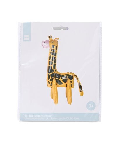 ballon alu girafe 75 cm - 14230292 - HEMA