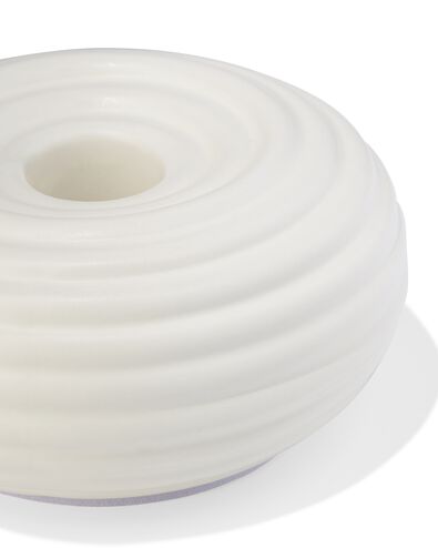 bougeoir S c&eacute;ramique nervur&eacute; naturel - 13324230 - HEMA