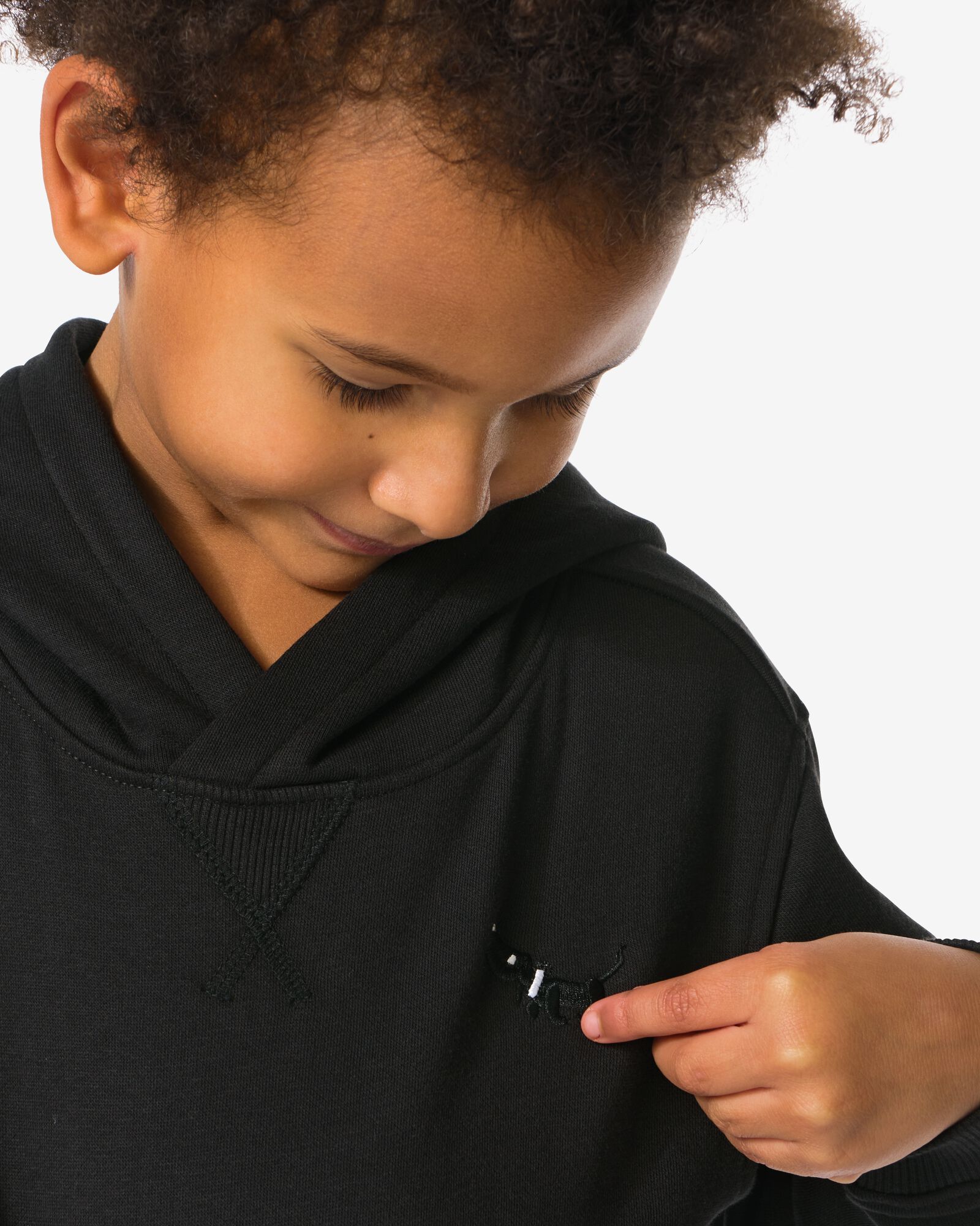 sweat-shirt &agrave; capuche enfant Takkie  noir noir - 30712703BLACK - HEMA