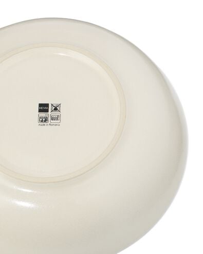 Suppenteller &Oslash; 22 cm, Puur, Steingut, wollwei&szlig; - 9650131 - HEMA