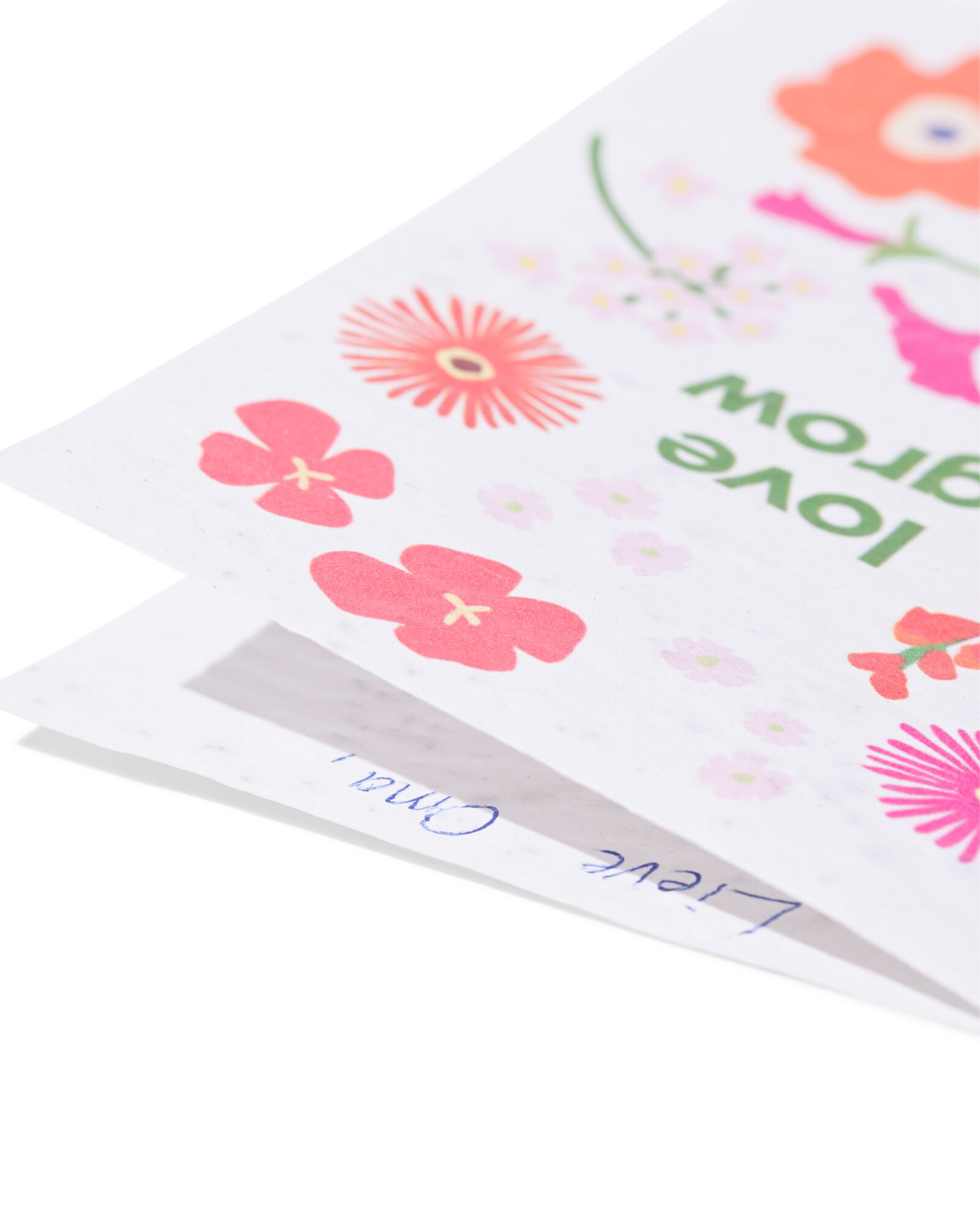 carte de voeux "love grow" avec graines - 41800634 - HEMA