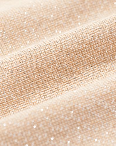 tafelkleed 140x240cm glitter ecru - 5300128 - HEMA