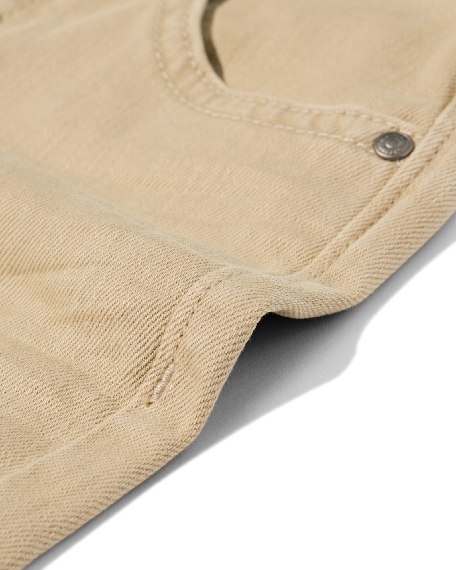 short enfant coupe droite beige beige - 30716805BEIGE - HEMA