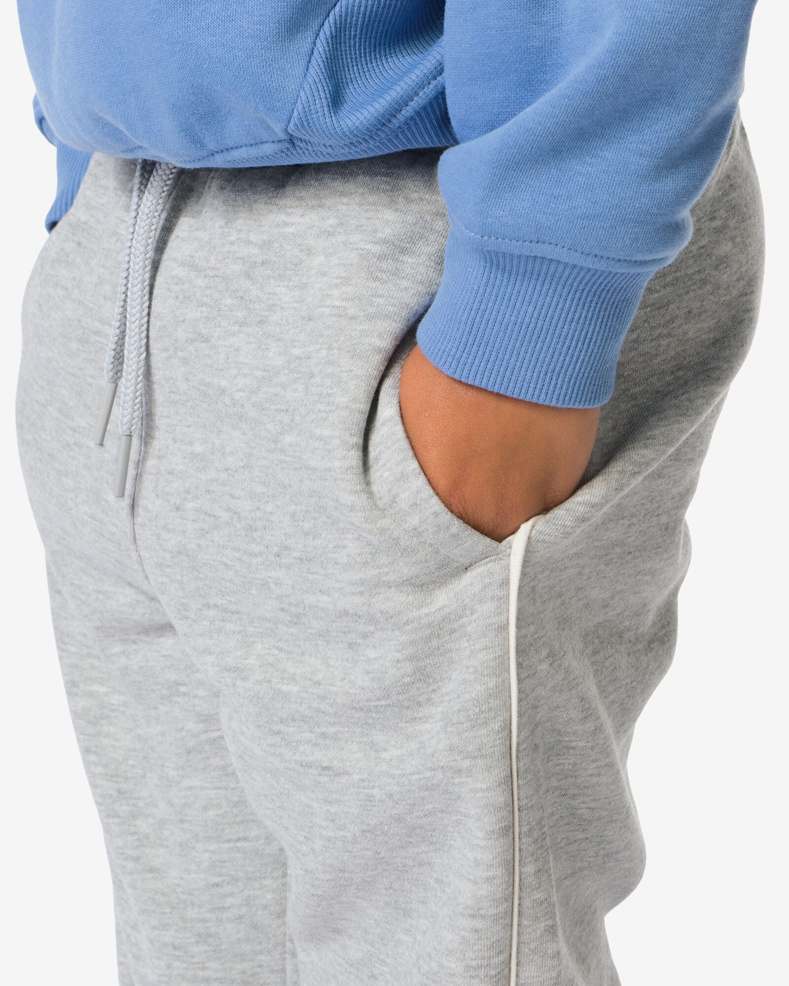 Kinderhose aus Sweatstoff graumeliert graumeliert - 30710431GREYMELANGE - HEMA