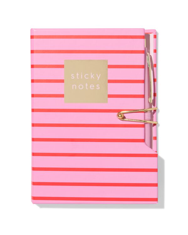 sticky notes mapje 15.5x11.5cm - 14100250 - HEMA