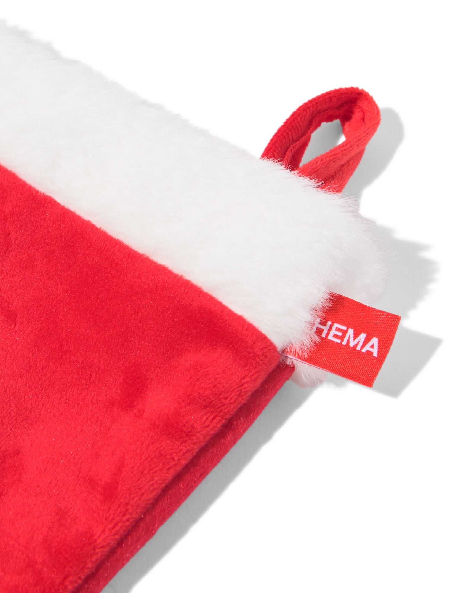 Weihnachtsstrumpf, 42,5 &times; 16,5 cm, Rot - 25100051 - HEMA