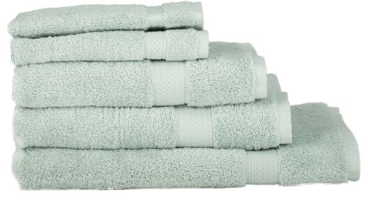 serviettes de bain - qualité supérieure vert clair - 1000015745 - HEMA