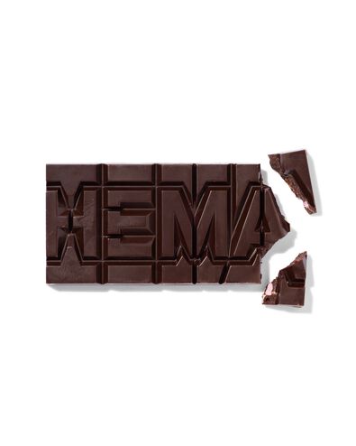 tablette de chocolat noir guimauve framboise 180g - 10350037 - HEMA