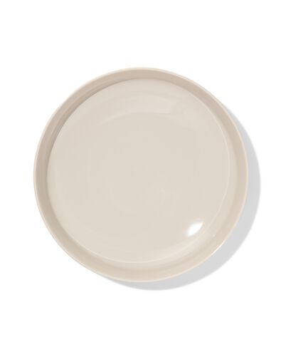 assiette creuse ⌀22cm Knap new bone china grise - 9650305 - HEMA