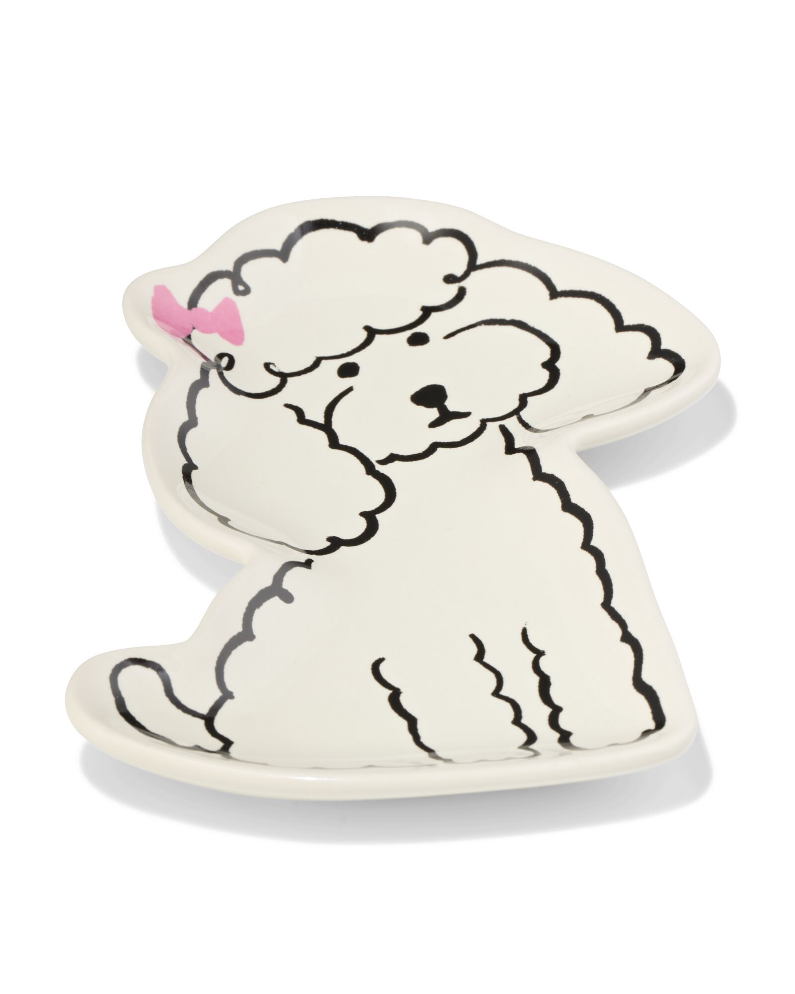 soucoupe 13,5x9,6cm  c&eacute;ramique chien - 61104421 - HEMA