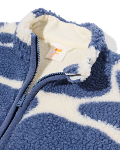 babyjas jacket  blauw blauw - 33159070BLUE - HEMA