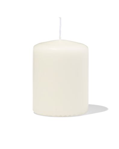 bougie pilier ⌀7x9cm ivoire ivoire 7 x 9 - 13509044 - HEMA