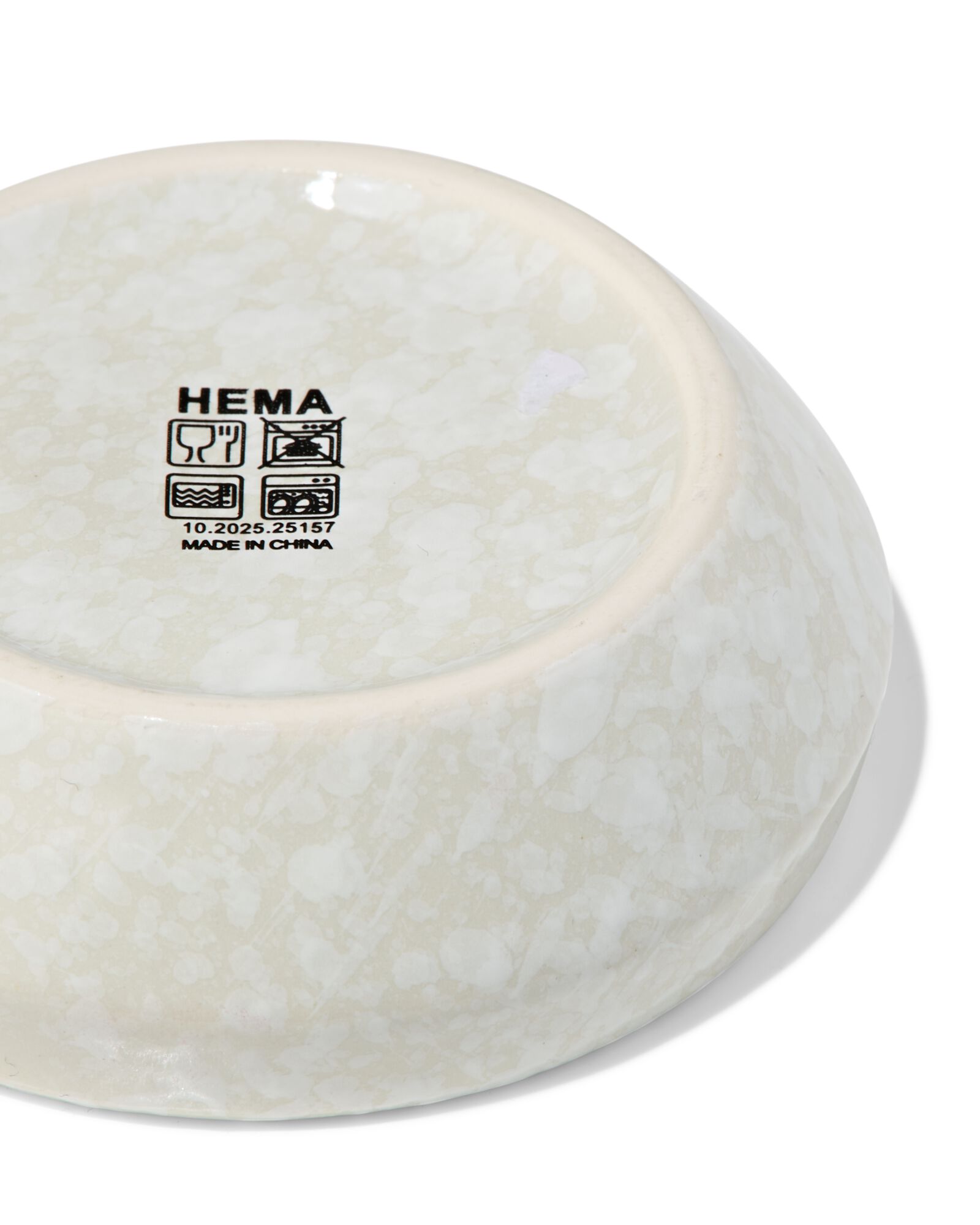 coquetier fa&iuml;ence mouchet&eacute; vert - 9650352 - HEMA
