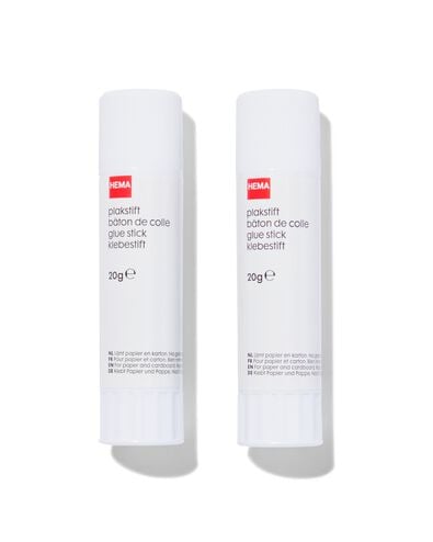 2er-Pack Klebestifte - 14800161 - HEMA