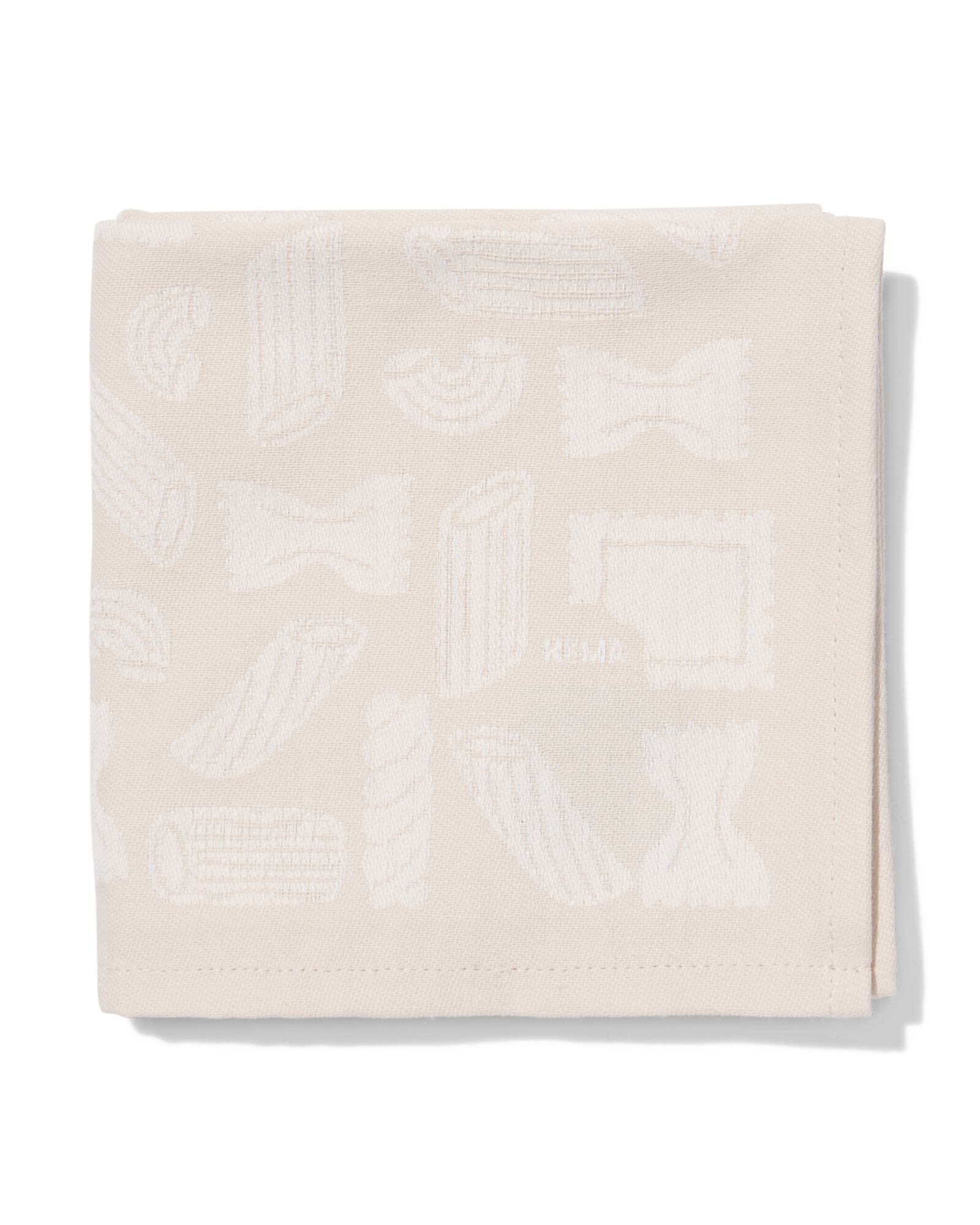 torchon 65 x 65 cm coton p&acirc;tes - 5400133 - HEMA