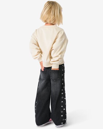 Kinderjeans, Wide Fit schwarz schwarz - 30833228BLACK - HEMA