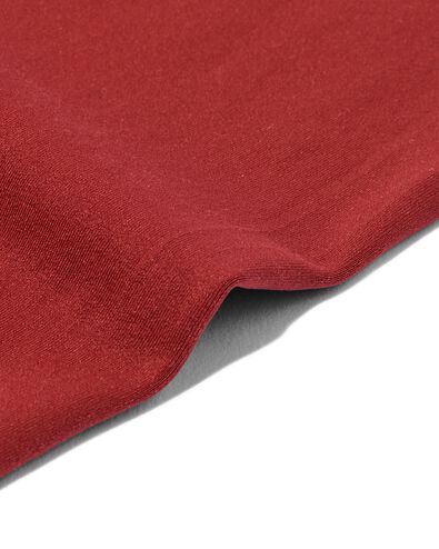Nahtloses Damenunterhemd aus Mikrofaser mit Spaghettitr&auml;gern dunkelrot dunkelrot - 19601704DARKRED - HEMA