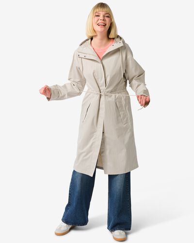 dames regenjas beige beige - 34450060BEIGE - HEMA