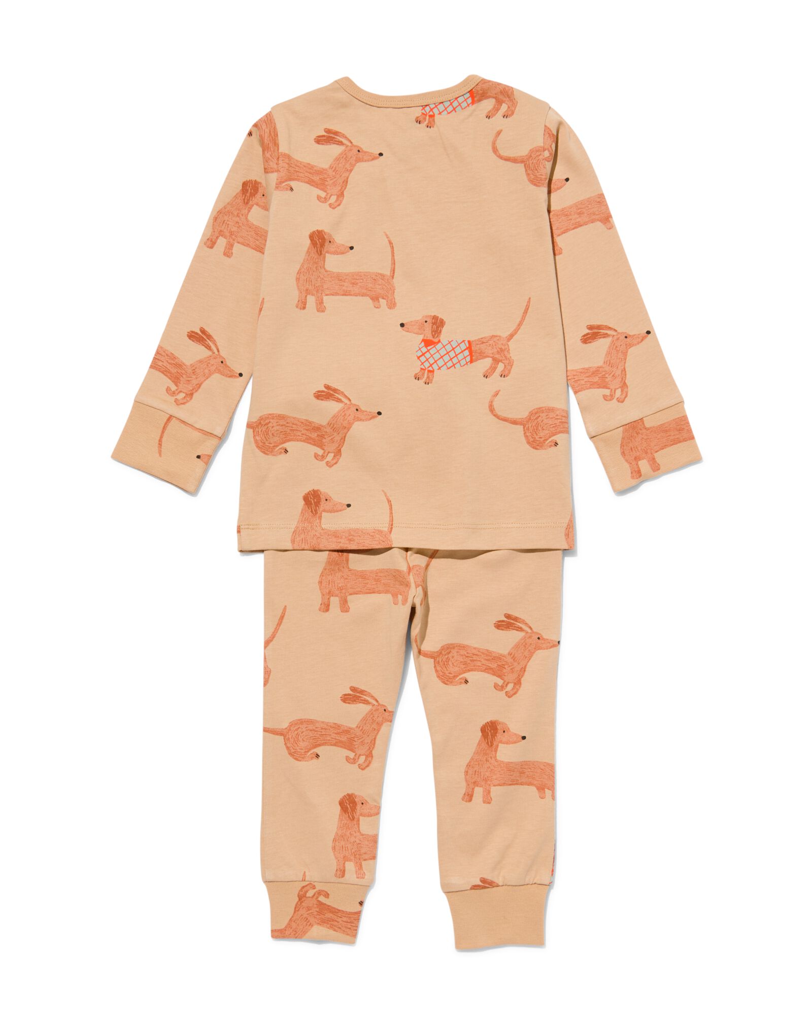 Baby-Pyjama, Baumwolle, Hunde beige beige - 33322120BEIGE - HEMA