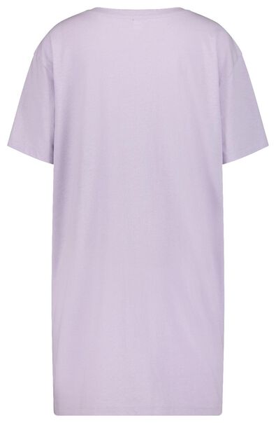 chemise de nuit femme violet clair - 1000020065 - HEMA