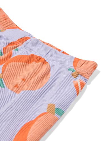 pyjacourt enfant c&ocirc;tel&eacute; orange lilas - 23000780LILAC - HEMA