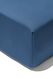 drap-housse boxspring 90x220 coton doux bleu - 5120099 - HEMA