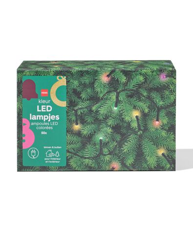 guirlande lumineuse 8,67 m avec 50 LED pour l'int&eacute;rieur et l'ext&eacute;rieur - 25550017 - HEMA