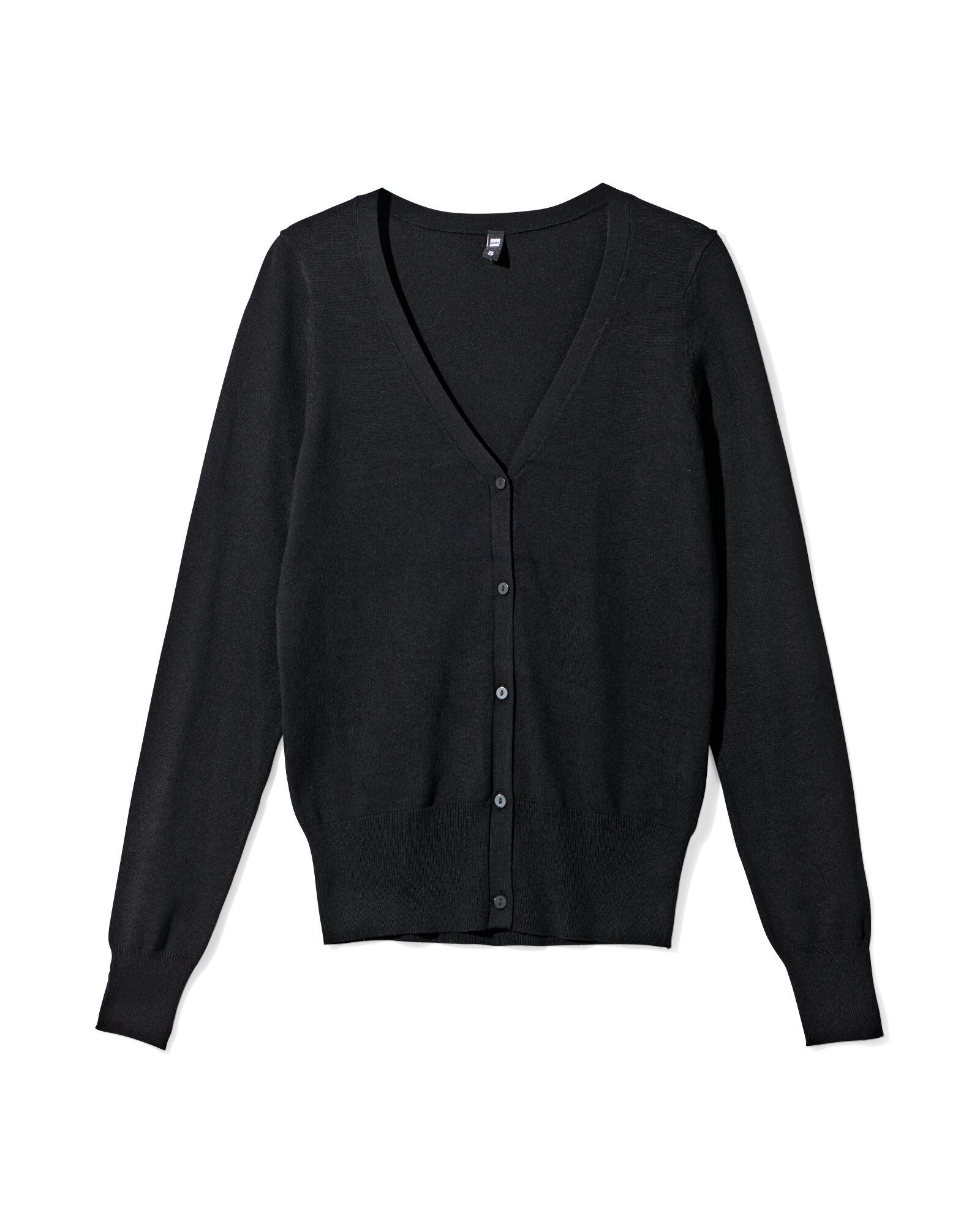 Damen-Cardigan schwarz schwarz - 1000023500 - HEMA